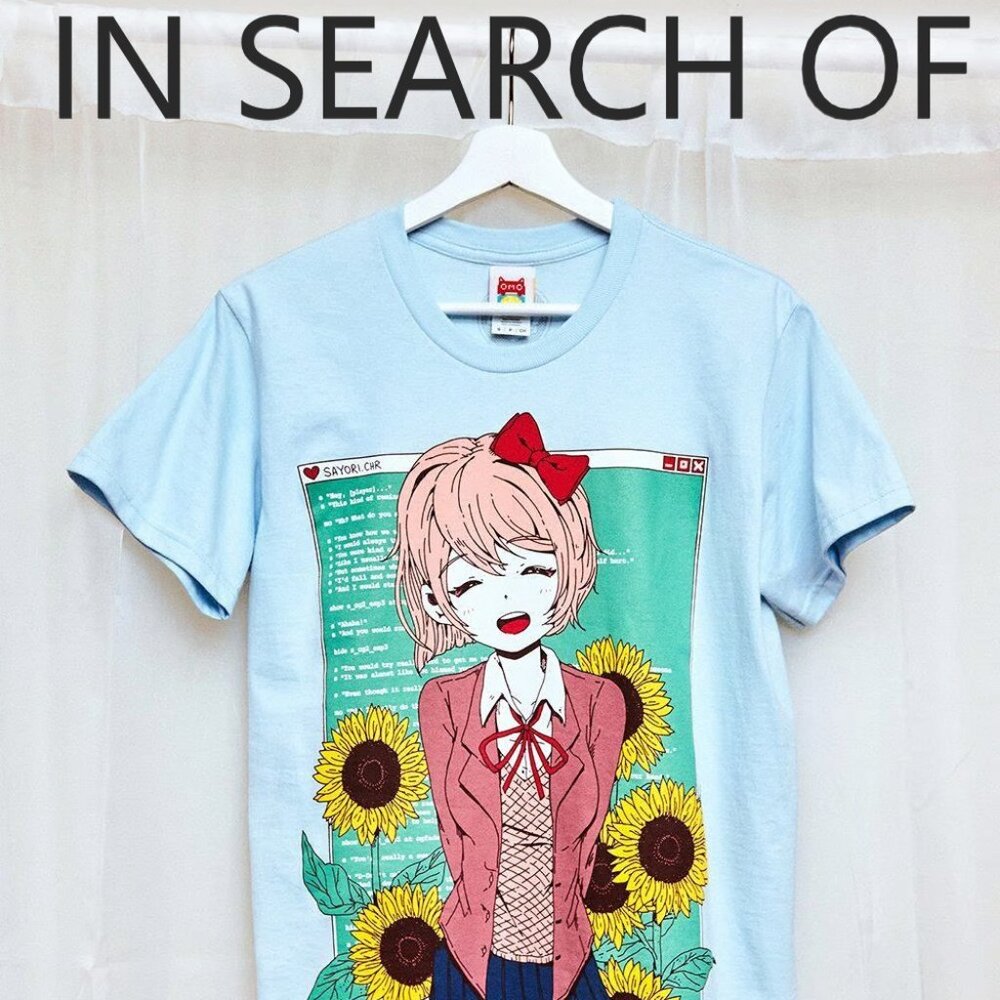 ISO (NOT SELLING) Sayori OMOCAT x DDLC shirt